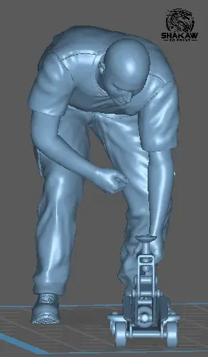 Personagem Oficina 1/18 - Modelo 60