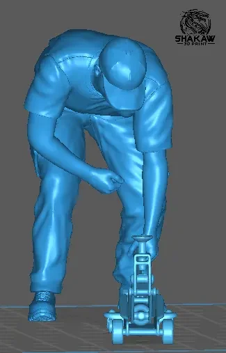 Personagem Oficina 1/18 - Modelo 61