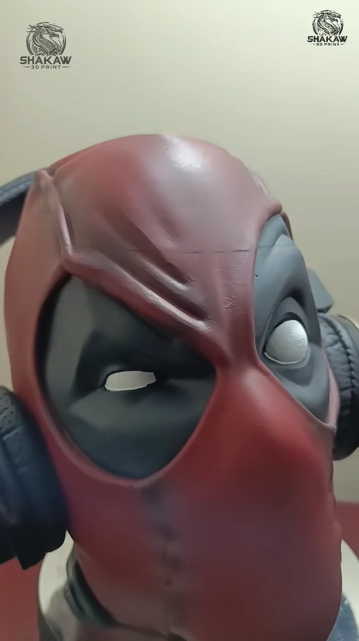 Suporte Headset Dead Pool